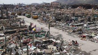 越南被台风“摩羯”袭击后的景象Vietnam's scene after being attacked by super typhoon