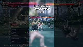 Claudio's hardest max combo route #tekken8 #tekken #claudio #serafino #claudioserafino #tk8 #tk