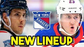 HUGE New York Rangers OPENING NIGHT LINEUP UPDATE & BIG ROSTER MOVES!