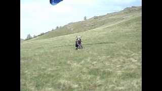 Paragliding. Тандем - пилот Николай.   MOV02184