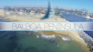 Balboa Peninsula Aerial Tour - Newport Beach, CA