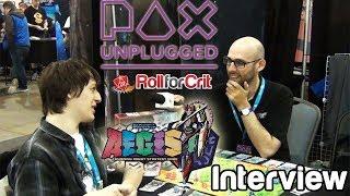 AEGIS Combining Robot Strategy Game | PAX Unplugged Interview