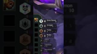 Built a full Street Demon board because touching grass is overrated |#tft #set14 #tftshorts