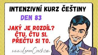 Intensive Czech course 83: What is the difference between ČÍST and PŘEČÍST? And what about "SI"?