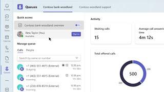 Introducing the Queues app for Microsoft Teams