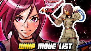 WHIP MOVE LIST - The King of Fighters 2002 Unlimited Match (KOF2002)