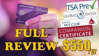 AMEX Delta SkyMiles RESERVE Card: $550 Annual & 2021 NEW BENEFITS | Michael Mak
