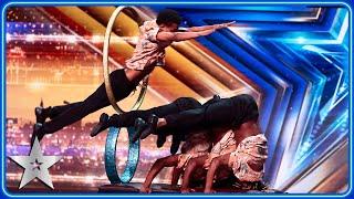 Troupe Abyssinia jump through hoops (LITERALLY!) for Judges | Auditions | BGT 2025