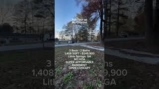 SUPER AFFORDABLE Home with OPEN CONCEPT for Sale in Lithia Springs, GA I Lithia Springs Real Estate