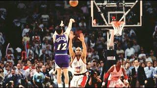 1997 NBA West Finals G6 Utah Jazz at Houston Rockets, May 29, 1997, Minivan-Driving Plumber Slays