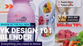 YK DESIGN 101 Blender Penggiling daging sayur buah-buah meat mincer chopper kapsul mini Discont 70%