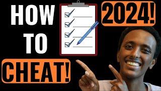 HOW TO CHEAT ON AN ONLINE PROCTORED EXAM!! 2024