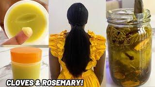 Cloves & Rosemary Hair Butter For INSANE HAIR GROWTH | Caution‼️It’s Super Potent