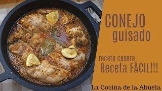 Conejo guisado  La Cocina de la Abuela