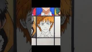 Drawing Denji from Chainsaw man!! | Anime character drawing | part 29 | #shorts