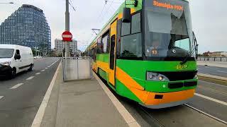 Comparison of trams in Poznan Poland