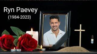 We couldn't hold back our tears, My condolences to the family of hallmark actor ryan paevey