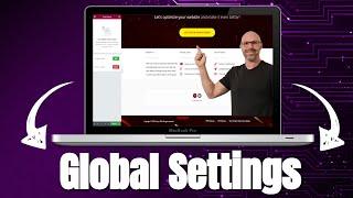 How to Setup Global Settings in Elementor