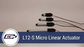 L12-S Micro Linear Actuator Product Overview