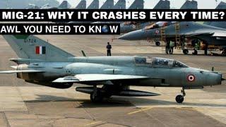 Why The Mig-21 Crashes a Lot? #shorts