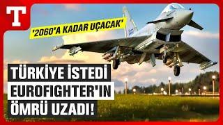 Türkiye'nin Envanterine Eklemek İstediği Eurofighter Typhoon Savaş Uçağı İçin İmzalar Atıldı