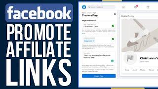 How To Promote Affiliate Links On Facebook Page | Facebook Affiliate Marketing Tutorial 2024