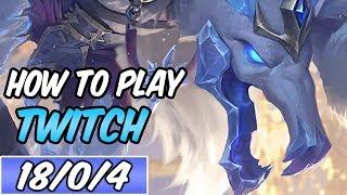 TWITCH ADC | New Build & Runes | Diamond Ice King Twitch | League of Legends | Season 9