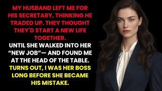 My Husband Left Me for His Secretary—Then She Discovered I Was Her Real Boss All Along