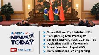 News Today | Daily Current Affairs | 30th October, 2024