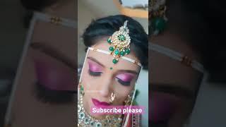 Bride Makeup |Divya Beauty Spa and make up studio | #makeup #bride #beauty #subscribe  #beautiful