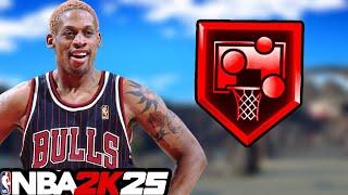 THIS 6'7 DENNIS RODMAN BUILD IS DOMINATING 7FT BIGS IN NBA2K25