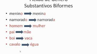 Substantivos Biformes