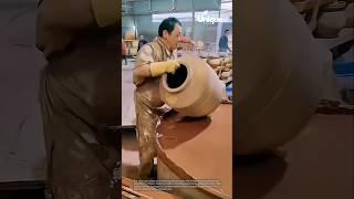 The process of transforming clay into beautiful gold designed