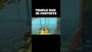 TEMPLE RUN IN FORTNITE  #fortnite credits: @CodeBrux