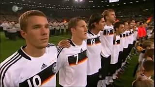 Germany national anthem in Hannover (2009)