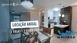 Apartamento com 3 dormitórios (1 suíte) para alugar, 124 m² - Riviera - Módulo 7 - Bertioga/SP