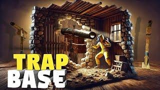 Online Rust Base with INSANE WallpaperTrap Design!