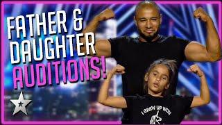 ADORABLE Father and Daughter Auditions! | Kids Got Talent