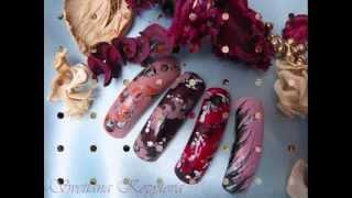Acrylic and Gel 3D/Encapsulated Nail Designs Free Hand Nail Art by Svetlana Kopytova