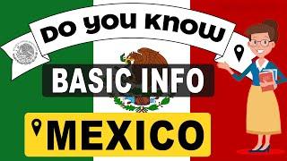 Do You Know Mexico Basic Information | World Countries Information #114- General Knowledge & Quizzes