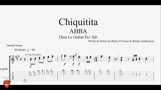 Abba - Chiquitita - Guitar Tabs