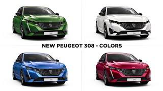 New PEUGEOT 308 COLORS - Detailed Comparison