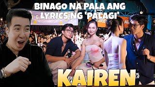 KAIREN sings PALAGI at JEDS Island Resort| KAISHA MONTINOLA | JARREN GARCIA | REACTION