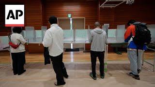 Hear from the voters as Japan’s ruling party braces for a blow in election