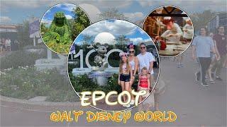 Walt Disney World Vlog Day 3 | A Full Day at Epcot with no Genie + | Orlando Family Vlog