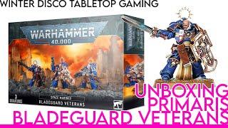 Primaris Bladeguard Veteran unboxing