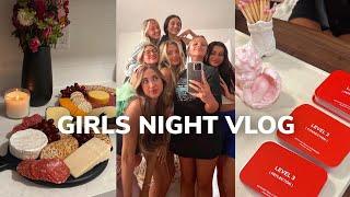 VLOG: girls nights are good for the soul *food, games, & laughs*