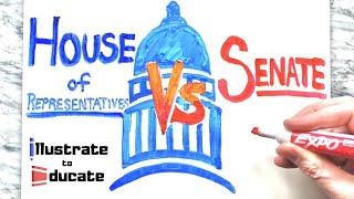 House of Representatives VS Senate | What is the difference between the House and the Senate?