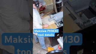 Maksiwa Pocket Hole Machine details -multiple pocket holes in minutes #workshop #woodworking #tools