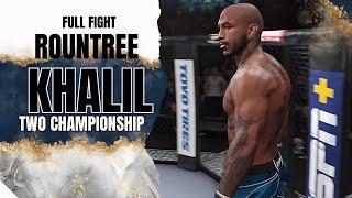 Khalil Rountree vs Jamahall Hill | FULL FIGHT #ufc #mma #ufc307